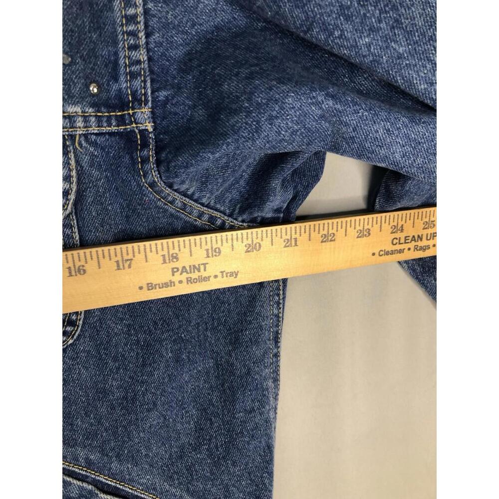 Vintage Jean St Tropez Denim Jacket 70s Women’s Size M Studded Embellishments - Picture 10 of 11